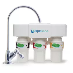3 Système de filtre à eau sous évier à 2 étages Aquasana