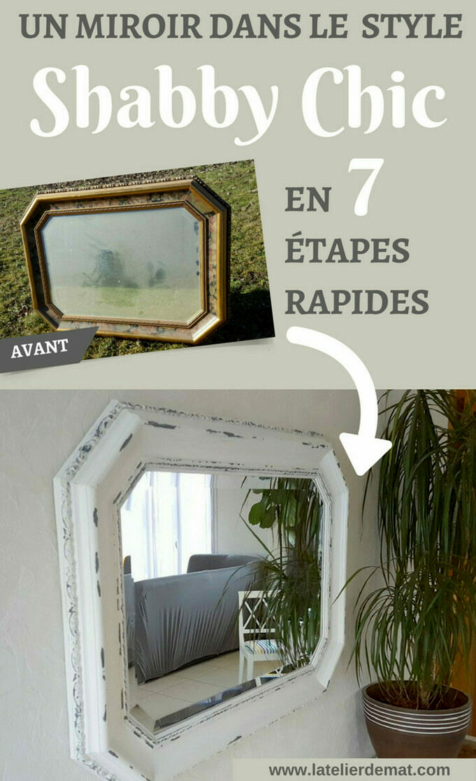 Comment Peindre Un Cadre De Miroir Avec De La Peinture a La Craie scaled 1